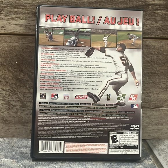5 for $60 Major League Baseball 2K9 for PlayStation 2 - Black - Picture 3 of 3